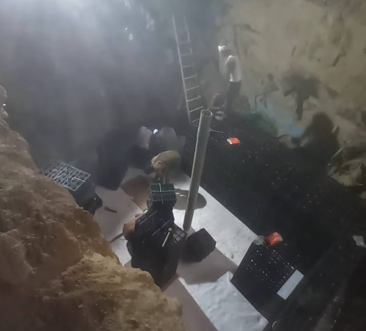 Modular Harvesting Installation